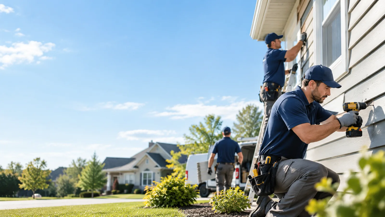 Siding Repair Vs Replacement in Sandy Hook, VA